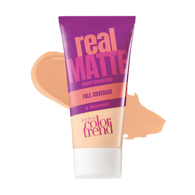 Avon Color Trend Real Matte Liquid Foundation Podkład matujący - 30ml