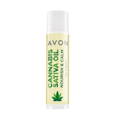 Avon Cannabis Sativa Balsam do ust z olejem konopnym pomadka